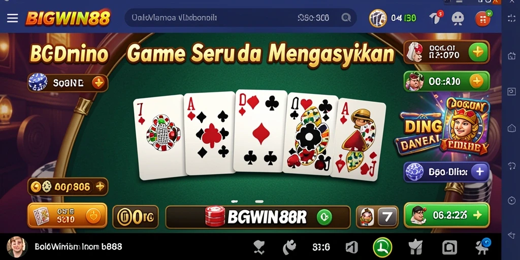 Gameplay seru dan menantang di BIGWIN88.