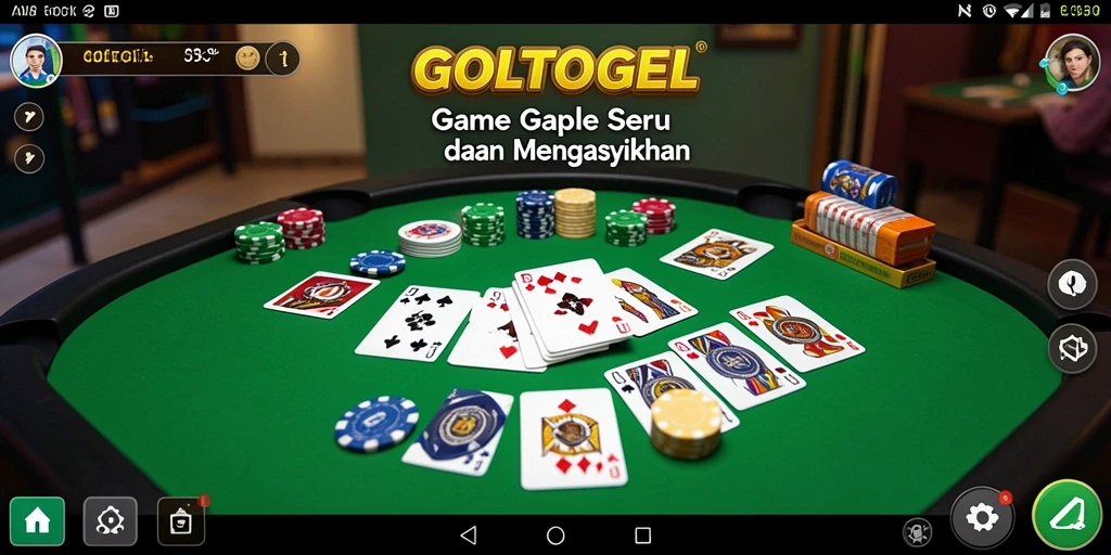 Tampilan gameplay GOLTOGEL yang seru dan interaktif.