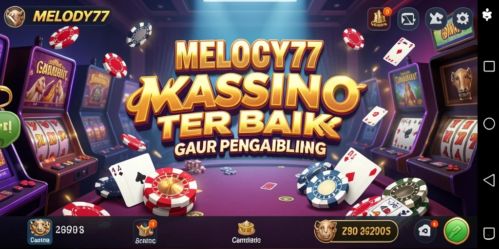Screenshot MELODY77 menampilkan gameplay yang menegangkan dan menarik perhatian.