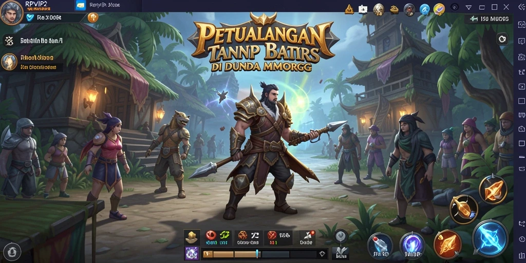 Tampilan gameplay RPVIP2 dengan petualangan seru dan aksi mendebarkan.