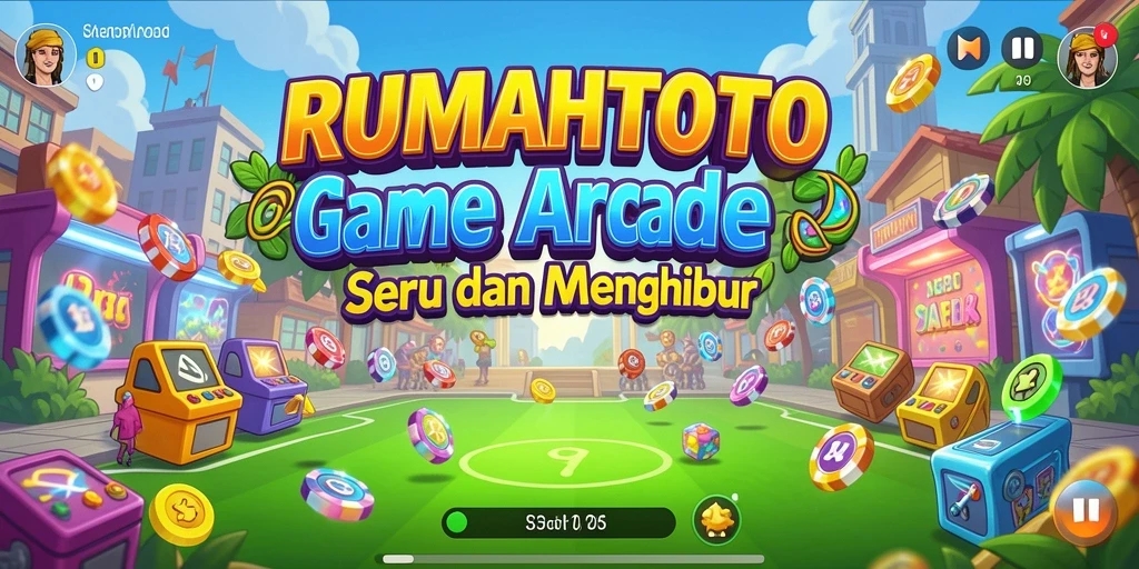 Tampilan gameplay seru RUMAHTOTO dengan berbagai tantangan.
