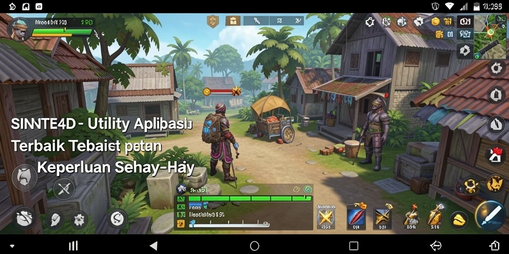 Tampilan antarmuka SINTE4D yang memungkinkan pengelolaan Utility dengan mudah.