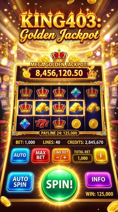Screenshot berbagai aplikasi yang tersedia di king403.